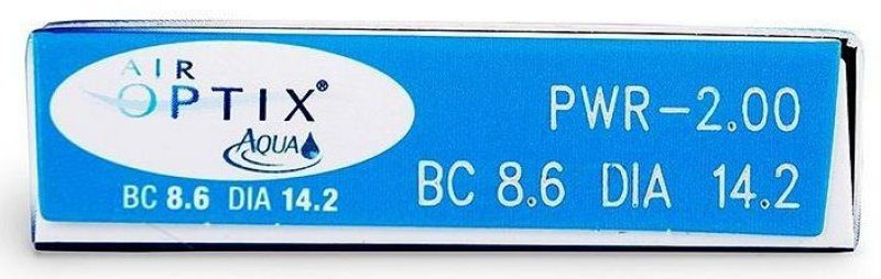  Alcon Air Optix Aqua 6 čoček