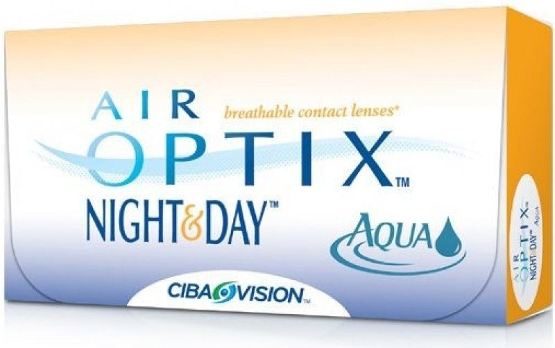 Recenze Alcon Air Optix Night & Day Aqua 6 čoček