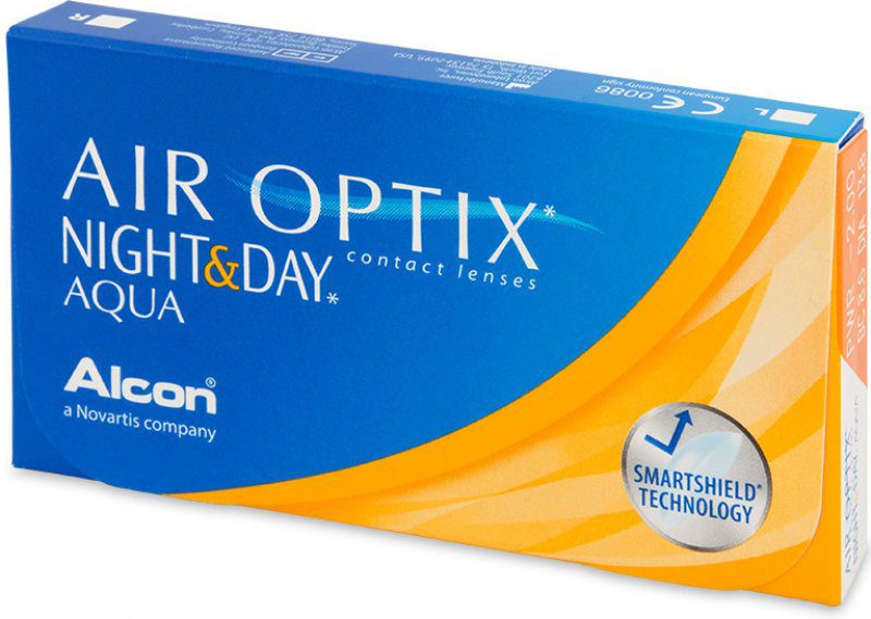 Shrnutí: Alcon Air Optix Night & Day Aqua 6 čoček