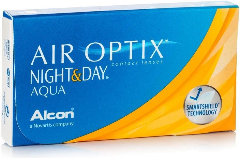 Test: Alcon Air Optix Night & Day Aqua 6 čoček