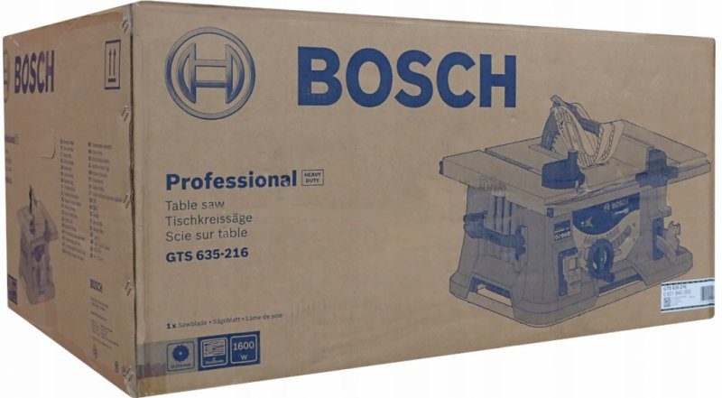 Recenze Bosch GTS 635-216 0.601.B42.000