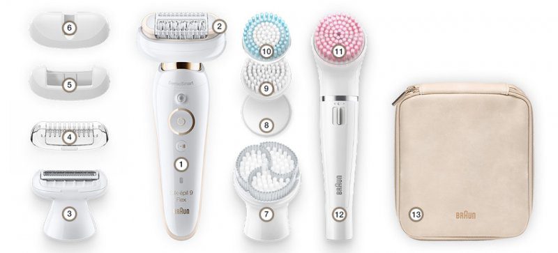 Shrnutí: Braun Silk-épil 9 Flex 9100