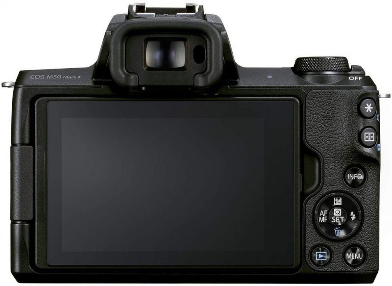 Pohled na Canon EOS M50 Mark II