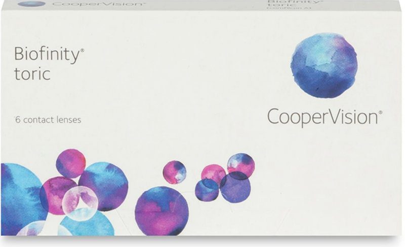 Cooper Vision Biofinity Toric 6 čoček