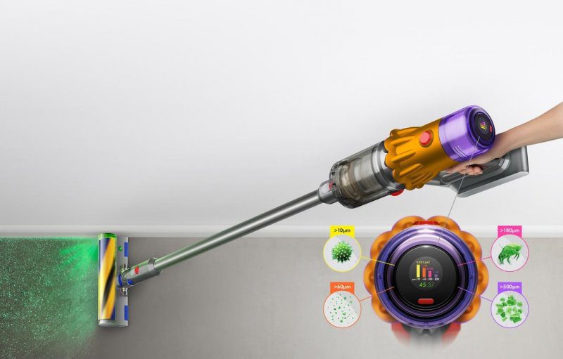 Zkoumání Dyson V12 Detect Slim Absolute