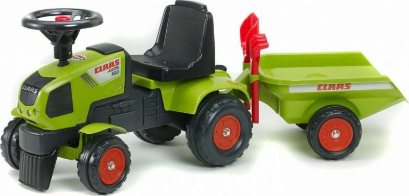 Úvaha o Falk 1012C Baby Claas Axos s vlečkou