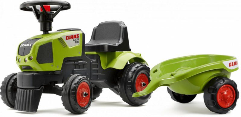 Hodnocení Falk 1012C Baby Claas Axos s vlečkou