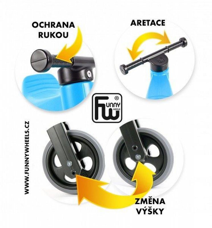 Hodnocení FUNNY WHEELS Rider Sport 2v1 modré