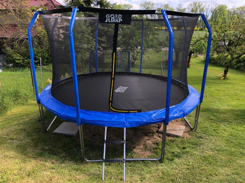 Podívejte se na GoodJump 3UPVC 305 cm + ochranná síť + žebřík - Inside