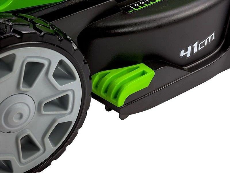 Shrnutí: Greenworks G40LM41