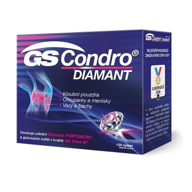 Recenze GS Condro Diamant 120 tablet