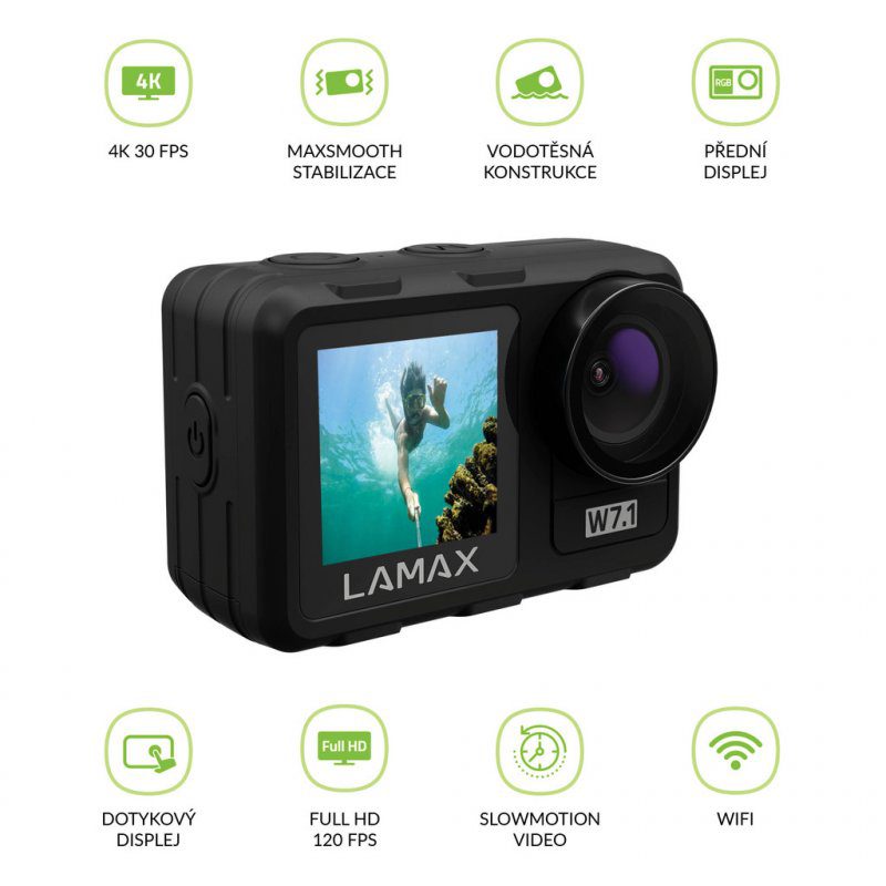 Shrnutí: LAMAX W7.1