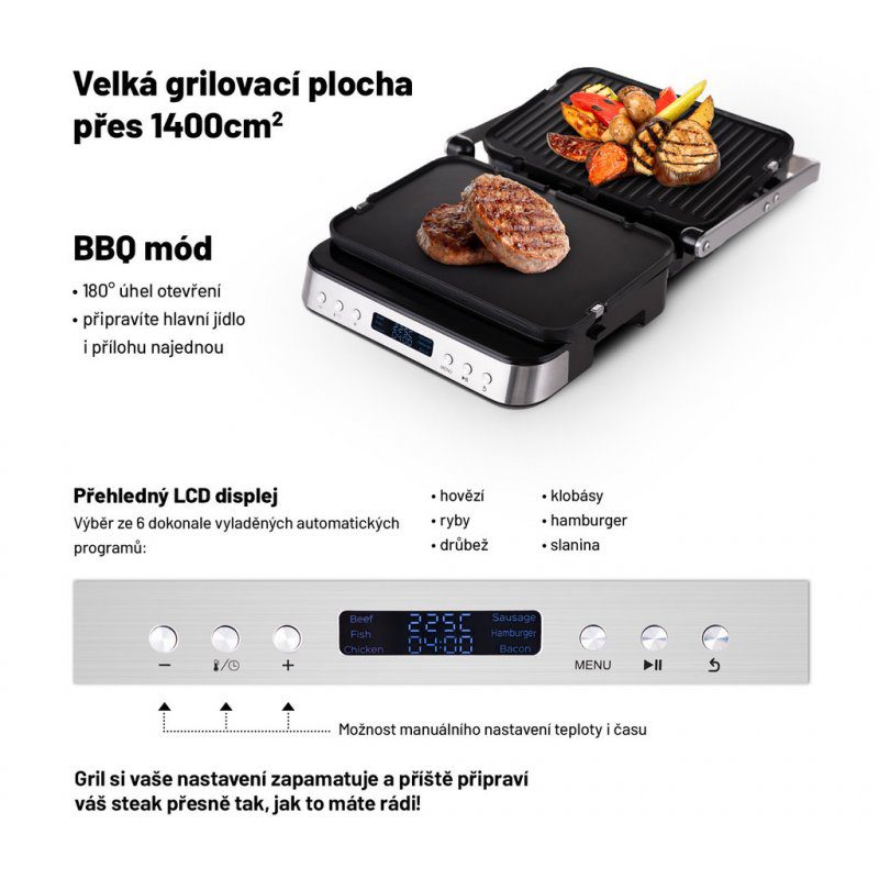 Kritika Lauben Contact Grill Deluxe 2000ST