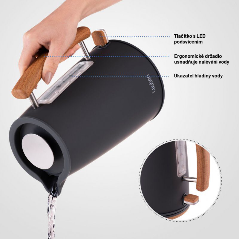 Hodnocení: Lauben Electric Kettle 17GR