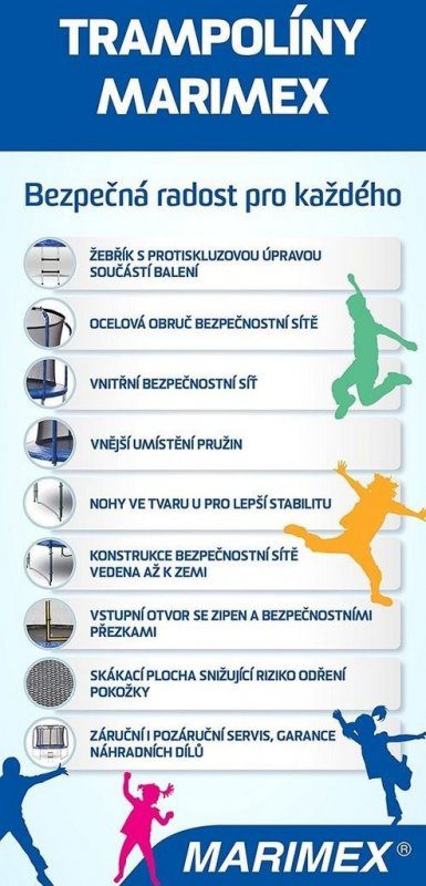 Posouzení: Marimex Standard 366 cm + vnitřní ochranná síť + žebřík