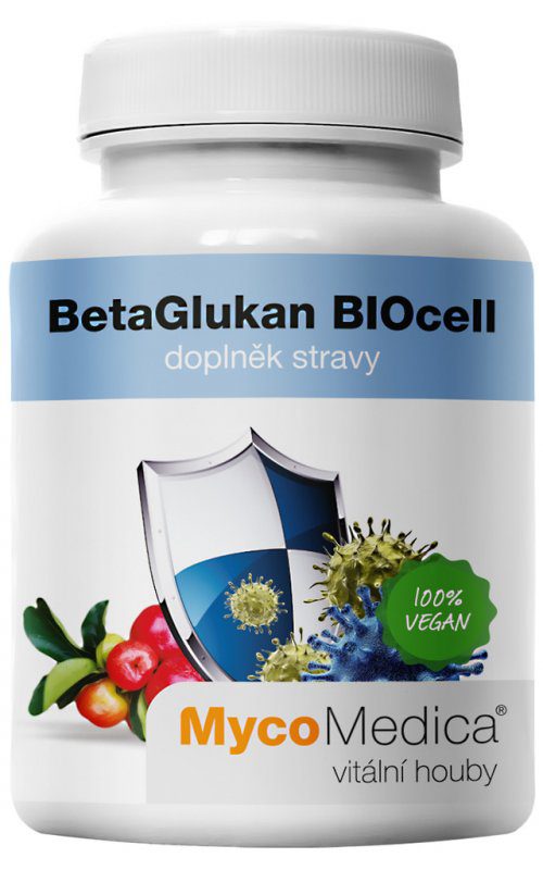 Recenze MycoMedica beta glukan Bio cell 90 kapslí
