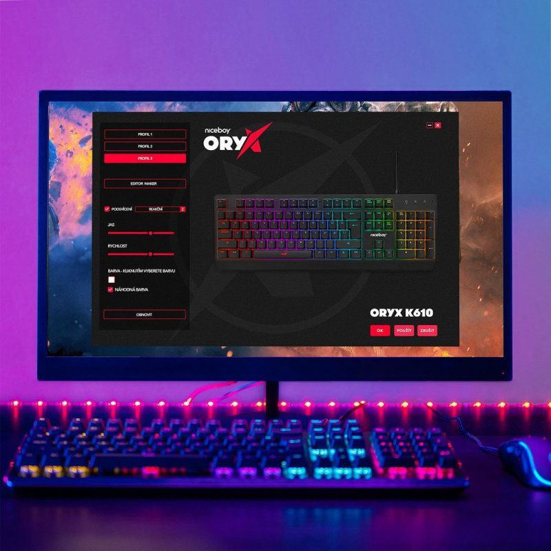 Test: Niceboy ORYX K610 Chameleon