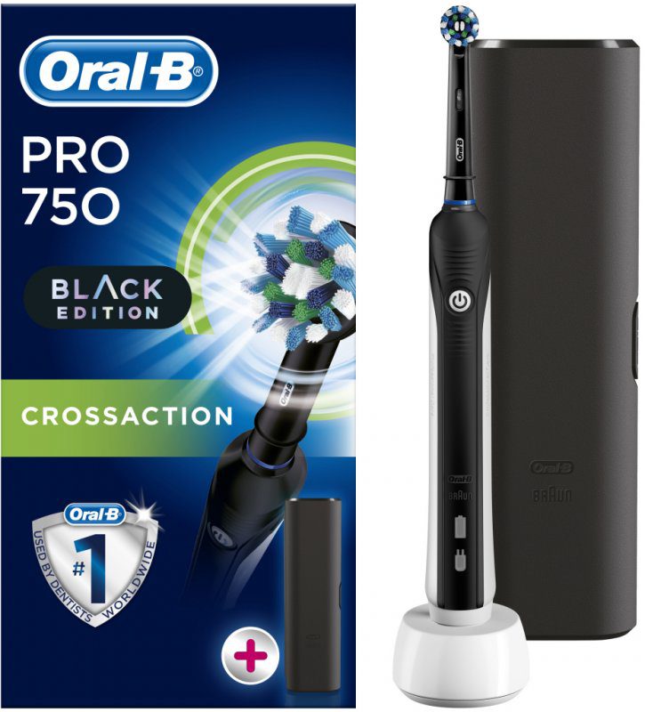 Recenze Oral-B Pro 750 CrossAction Black