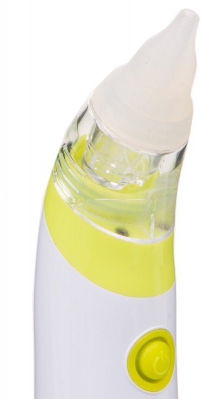Testování Plus Comfort Cestovní nosní odsávačka na baterie Plus Lime zelená