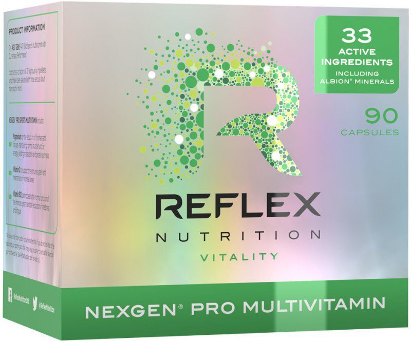 Reflex Nutrition Nexgen Pro 90 kapslí