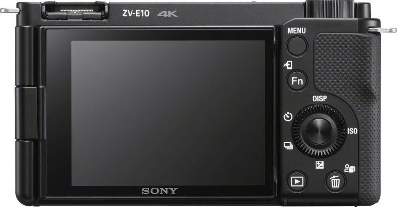 Pohled na Sony Alpha ZV-E10