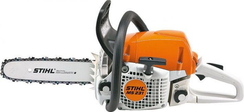 Pohled na Stihl MS 231