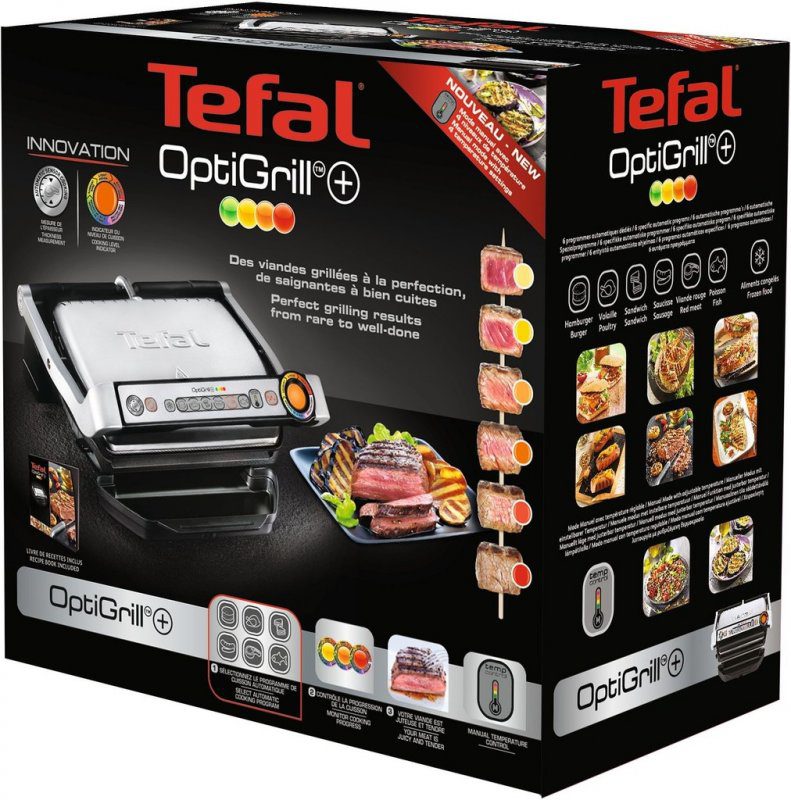Kritika Tefal Optigrill+ GC712D34
