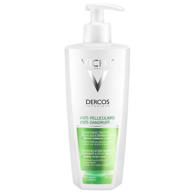 Vichy Dercos šampon proti lupům na normální až mastné vlasy 390 ml