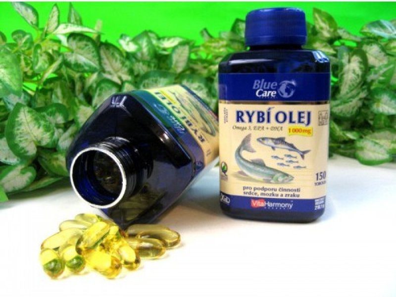  VitaHarmony Rybí olej Omega 3 1000 mg 150 tobolek