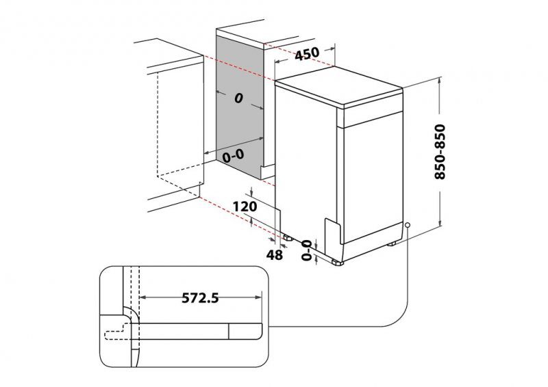 Podívejte se na Whirlpool WSFO 3O34 PF X