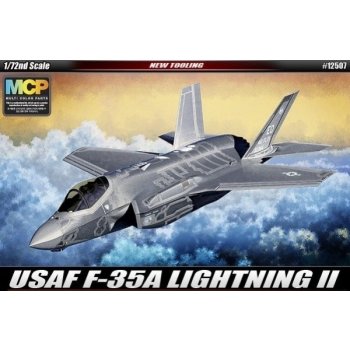 Academy Model Kit letadlo 12507 F 35A Lightning II MCP 1:72