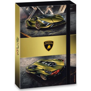 Ars Una box na sešity Lamborghini Gold A4