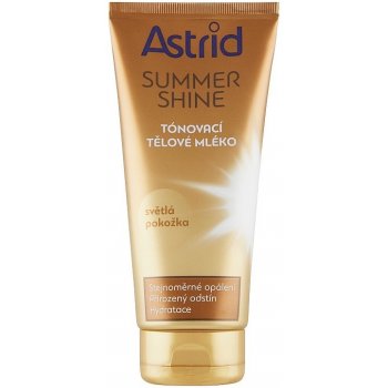 Astrid tónovací tělové mléko pro světlou pokožku Summer Shine 200 ml