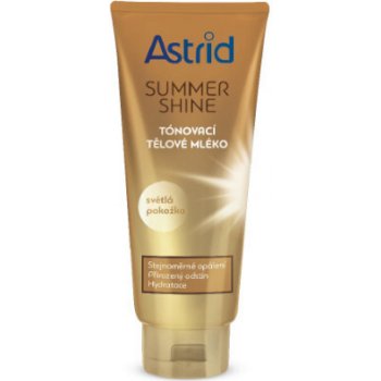 Astrid tónovací tělové mléko pro tmavou pokožku Summer Shine 200 ml