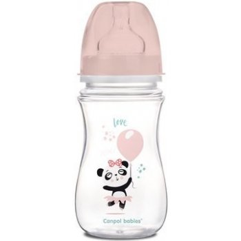 Canpol babies láhev se širokým hrdlem Exotic Animals 35/222_PIN 300ml