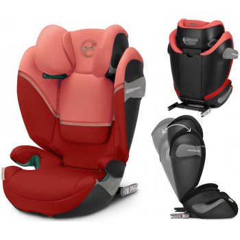 Cybex Solution S2 i-Fix 2023 hibiscus red