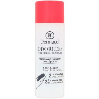 Dermacol Odorless Nail Polish Remover odlakovač na nehty bez zápachu 120 ml