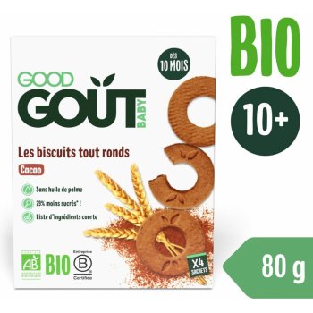 Good Gout BIO Kakaová kolečka 80 g