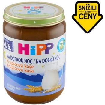 Hipp Bio Dobrou noc mléčná rýže 190 g
