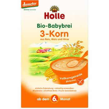 Holle Bio 3 druhy zrna 3 x 250 g