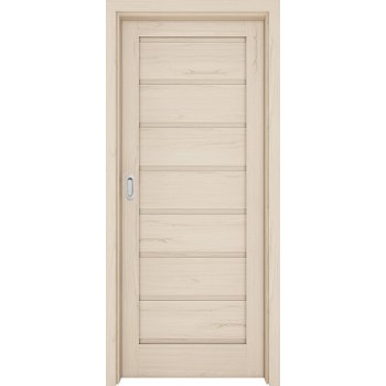 Invado Posuvné dveře do pouzdra Linea Forte 1 Dub šedý CPL 60 x 197 cm