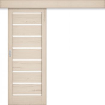 Invado Posuvné dveře na stěnu Linea Forte 5 Bílá CPL 60 x 197 cm