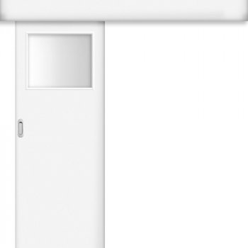 Invado Posuvné dveře na stěnu Norma Decor 5 Cedr bělený 60 x 197 cm