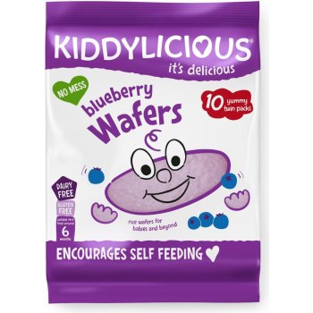 Kiddylicious Oplatky borůvkové maxi 40g