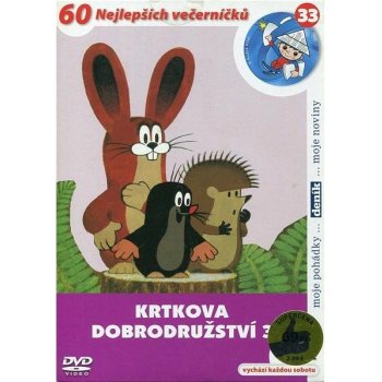 Krtkova dobrodružství 3. DVD