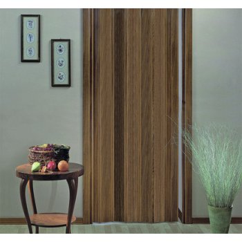 Luciana Design Shrnovací dveře Line plné, 73 x 200 cm, třešeň