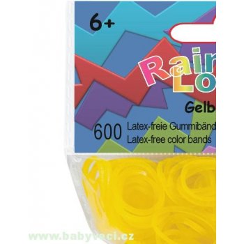 Rainbow Loom náhradní gumičky žlutá