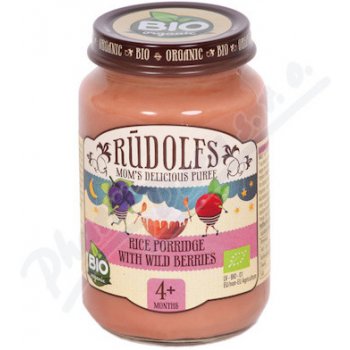 Rudolfs Rýžová s lesními plody BIO 190 g