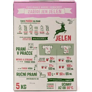 Schicht Jelen prací prášek s vůní šeříku 5 kg