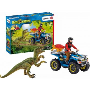 Schleich Quad escape from Velociraptor 41466